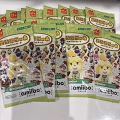 どうぶつの森 amiboカード 第1弾 新品未開封13パックセット
