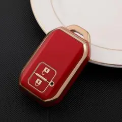 スズキSUZUKI スマートキーケース TPU キーカバー ジムニースイフト 赤