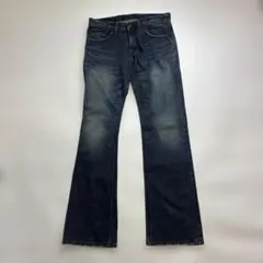 Lee ブーツカットデニム・フレアデニム ダークブルー