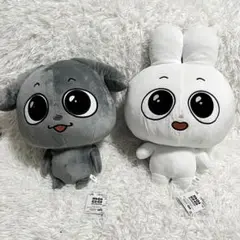 Kkamung&Angto めちゃもふぐっとぬいぐるみ 2種セット