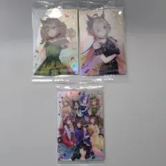 ウマ娘 プリティーダービーツインウエハース　ジャングルポケット オルフェーヴル