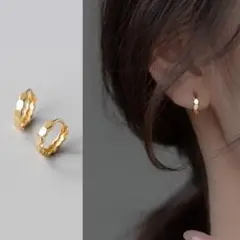 大好評♡　レディース　ピアス　ゴールド　フープ　リング　シンプル　高級感