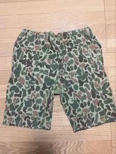 チャンピオン　リバースウィーブ　迷彩　ハーフパンツ　L