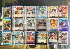 ワンピースカード　青黒ウソップデッキパーツ