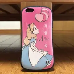 【中古品】iPhone ケース6plus/6s plus用　不思議の国のアリス