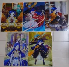 【新品未使用品】本好きの下剋上 クリアファイル E(5種入り)