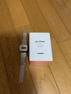 カフェキツネ デジタル時計 ステンレス コラボウォッチ】カフェ キツネがCASIOとコラボ。色やロゴの
