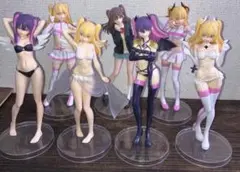 2.5次元の誘惑　プライズ　フィギュア　7体セット　天乃リリサ　　橘美花莉