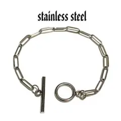 ステンレス マンテル ブレスレット