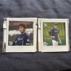 西武ライオンズ　75周年シリーズ　チェキ　第2弾 野村大樹•源田壮亮
