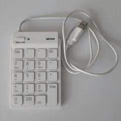 BUFFALO BSTK11 USB テンキー ホワイト