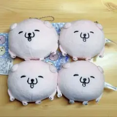 すやすや子　いぼ痔　ぬいぐるみポーチ　マスコット　4体