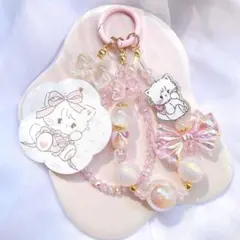mikko ムース じゃらキーホルダー ストラップ