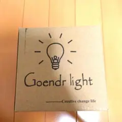 【未使用品】 Goendr Light お洒落電球 40w ４個セット