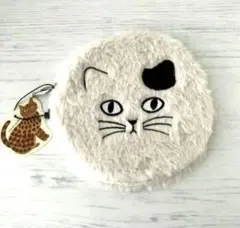 新品　松尾ミユキ　フラフィー　サーキュラーポーチ　キャット　A　猫　ねこ　ネコ