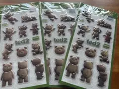 新品 TED2 ステッカー、ノート、テープ セット