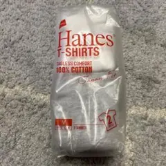 Hanes Vネック Tシャツ 2枚入り XSサイズ