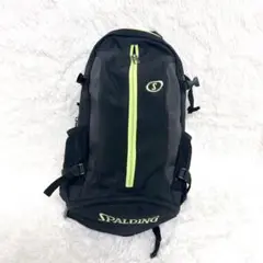【美品】スポルディング ケイジャーバックパック　リュック　32l ライムグリーン
