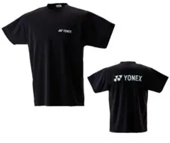 【美品】YONEX プラクティスシャツ テニス バドミントン O ブラック
