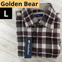 【新品タグ付】Golden Bear チェック柄シャツ Lサイズ