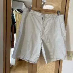 ☆美品☆メンズ36（Sサイズ）ベージュ　チノハーフパンツ