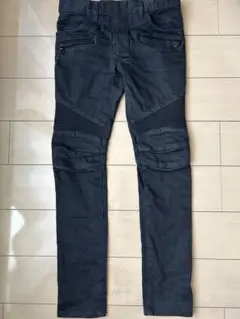 BALMAIN バイカーブラックデニム サイズ29