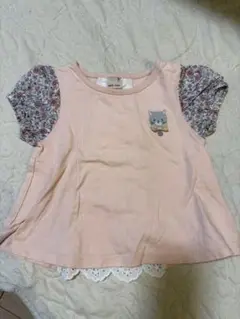petit main 100cm ピンク Tシャツ