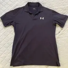 UNDER ARMOUR ネイビー ポロシャツ