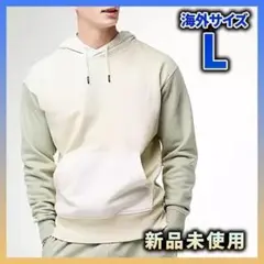 ノースフェイス カラーブロック 長袖パーカー プルオーバー メンズ XL