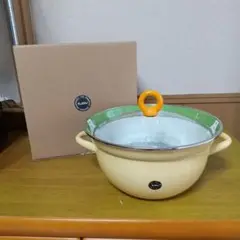 EJIRY ホーロー鍋〈サマンサ(さな付))〉