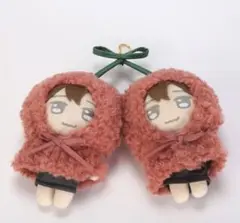 さくらんぼ　ぬいポンチョ　レッド
