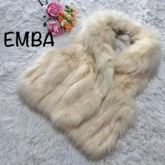 ✨美品✨ EMBA エンバ リアルファー KESKA フリーサイズ