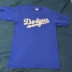 Majestic Dodgers Tシャツ Mサイズ 青