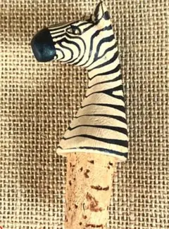 シマウマデザイン靴ベラ