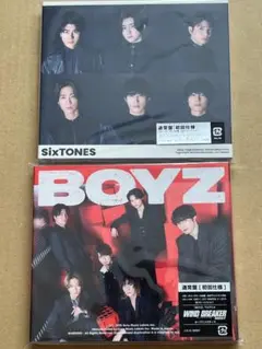 SixTONES BOYZ バリア 通常盤 初回仕様