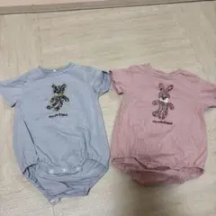 コトリロンパース80 2枚まとめ売り