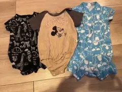 ベビー服　 ロンパース　3枚セット　70cm