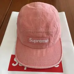 Supreme ピンク ワークキャップ
