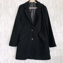 【新品】チェスターコート★ダークグレー★Mサイズ