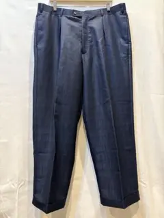 old チェック　スラックス