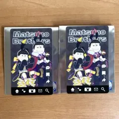おそ松さん コレクションカード バニーボーイ おそ松&十四松