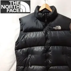 90s XLサイズ THE NORTH FACE ヌプシダウンベスト ブラック