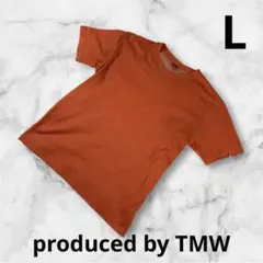 『produced by TMW』メンズ Tシャツ L オレンジ