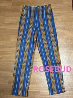 ROSEBUD ローズバッド　ストライプパンツ