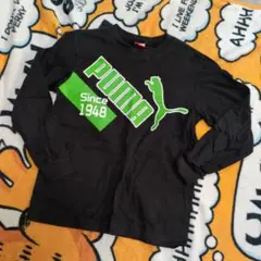 PUMA ブラック Tシャツ 140