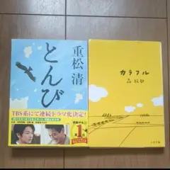 とんび　カラフル 文春文庫　2冊セット　読書感想文にお勧め　重松清