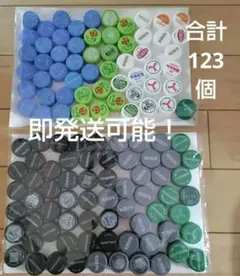 【即発送可能！】ペットボトルキャップセット　123個