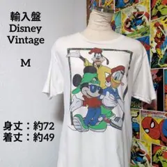 激レア！Disney ヴィンテージ ミッキードナルドグーフィーTシャツM