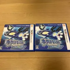 3DS ポケットモンスター アルファサファイア　ジャンク品✖️2