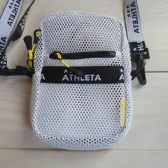 ATHLETA メッシュ サコッシュ ホワイト